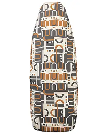 Reversible padded ironing board cover  Retro Print