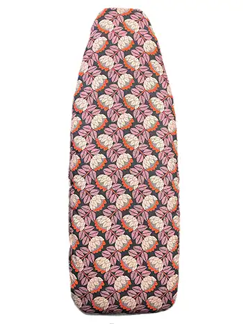 Reversible padded ironing board cover  Native Protea