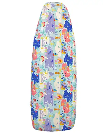 Reversible padded ironing board cover  Aus Coast