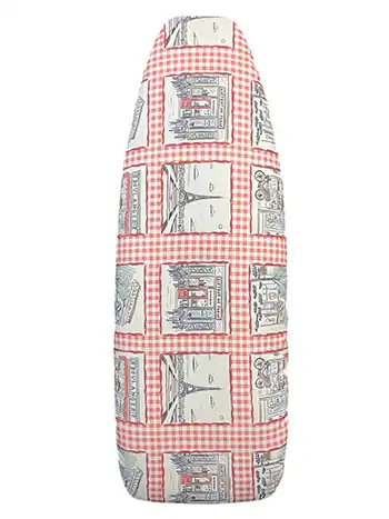 Reversible padded ironing board cover  Parisian Gingham