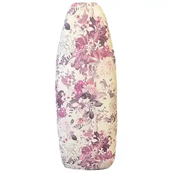 Reversible padded ironing board cover  Mauve Hydrangea