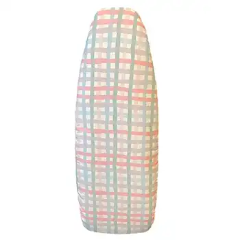 Reversible padded ironing board cover  Pink Blue Check