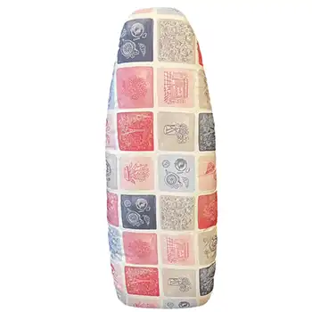 Reversible padded ironing board cover  Paris Blocks