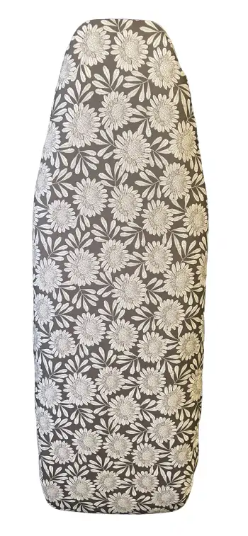 Reversible padded ironing board cover  Black Waratah